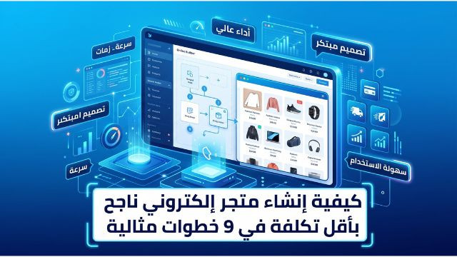 كيفية انشاء متجر الكتروني ناجح بأقل تكلفة في 9 خطوات مثالية
