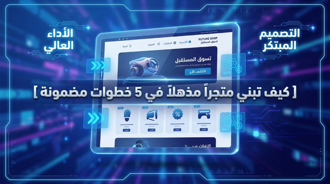 تصميم موقع تسوق الكتروني: كيف تبني متجرًا مذهلًا في 5 خطوات مضمونة