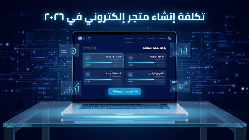تكلفة انشاء متجر الكتروني في 2026 كيف تختار الحل الاحترافي المضمون